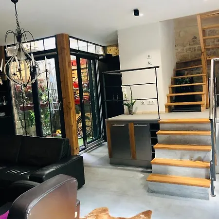 Magnifique Loft Climatise Buttes Chaumont Paris