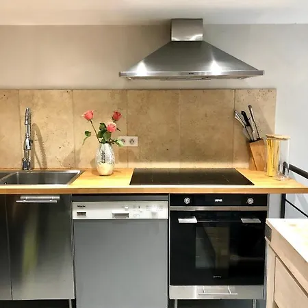 Magnifique Loft Climatise Buttes Chaumont Apartment