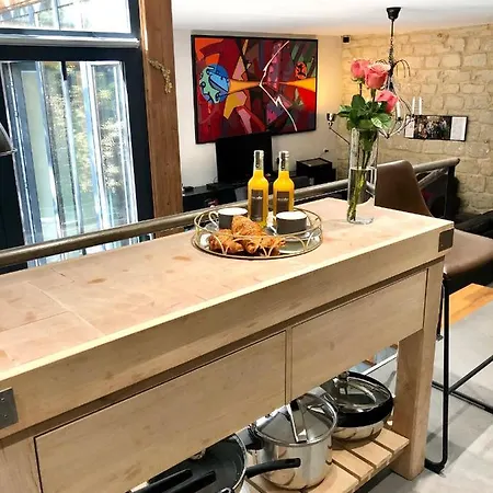 Apartment Magnifique Loft Climatise Buttes Chaumont Paris